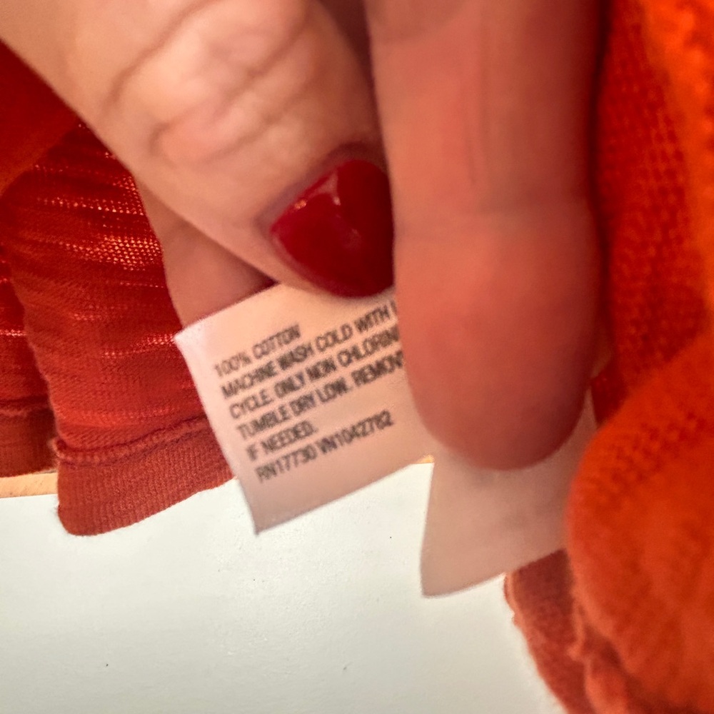 Universal Thread rust orange Knit set - Picture 4 of 4